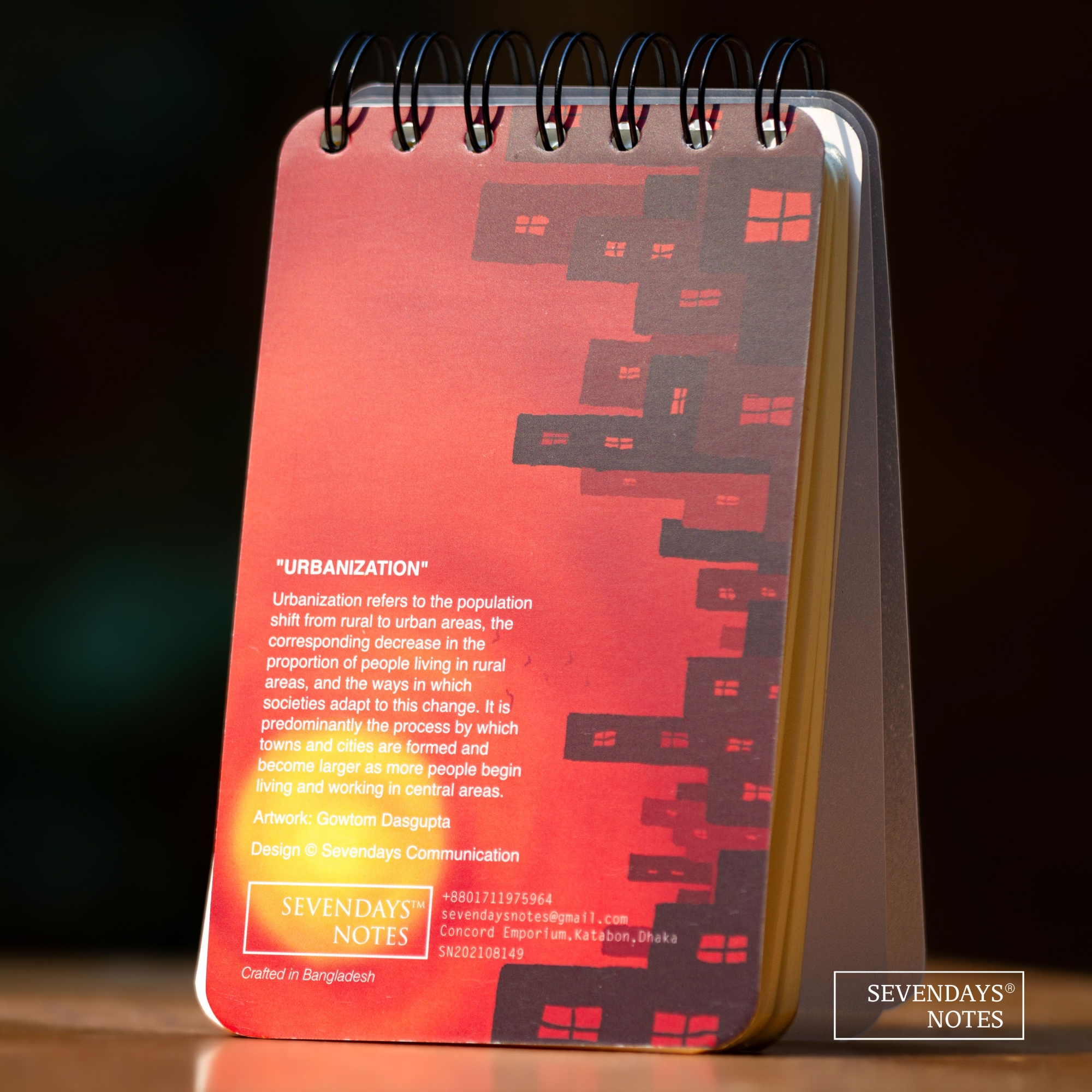 Picture of Urbanization Spiral Notebook (SN202108149)