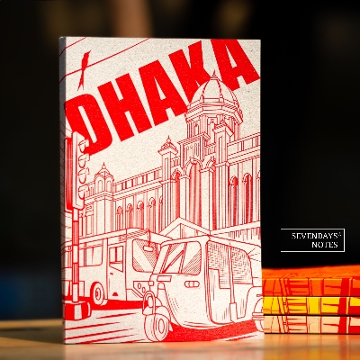 Picture of Work Size Dhaka (Line) Grey Lined Notebook (SN202309382)