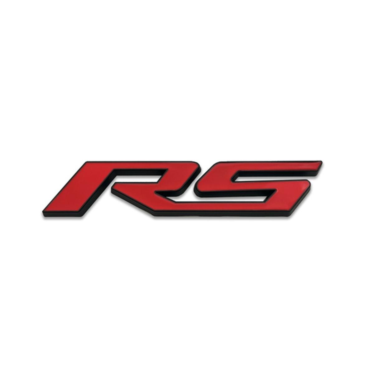 Picture of car Metal RS Logo Red