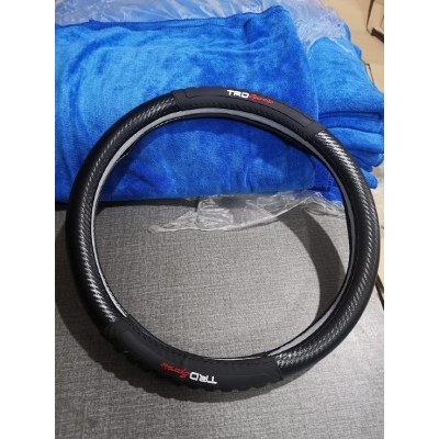 Picture of TRD car carbon stearing cover