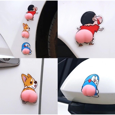 Picture of car Accessories Cartoon Shape Car Door Anti-Collision Rubber Strip Cute Sticker - Car Accessories