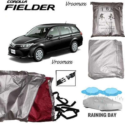 Picture of Car Body Cover for Toyota Axio Fielder( 2010-ON) Silver Color Waterproof