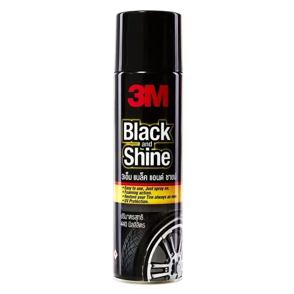 Picture of Car 3M Black and Shine 440 ML
