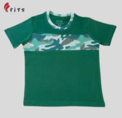 Picture of Cut & Shaw Design Boys Half Sleeve T-Shirt 