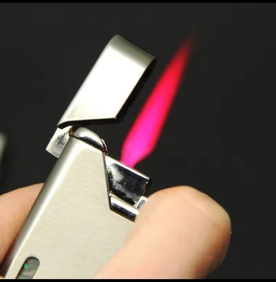 Picture of Windproof Gas Lighter Cigarette Cigar Accessories Men's Gifts Outdoor Tools