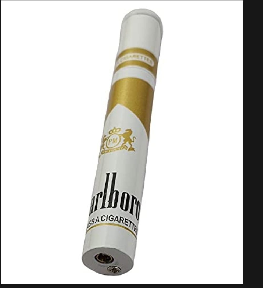 Picture of Cigarette Gas Lighter Slim Size Refillable Butane Gas Metal Cigarette Shaped Lighter