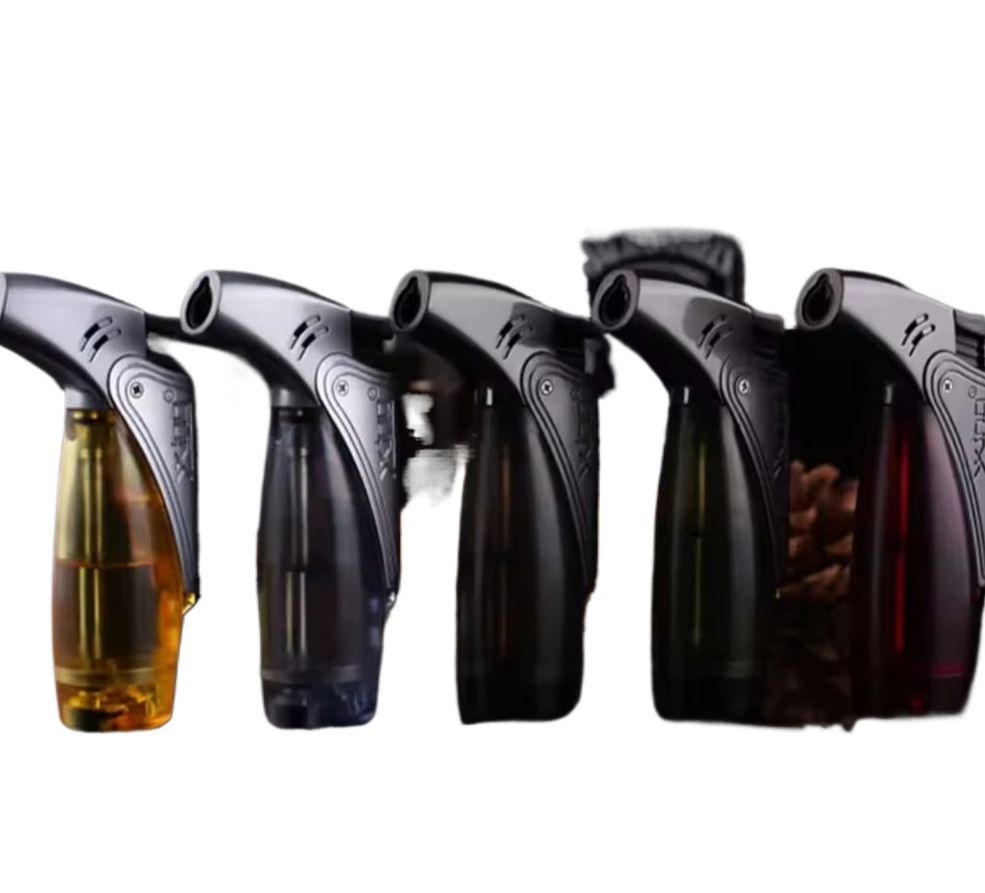 Picture of Plastic Lighter Cigar Lighter Windproof Gas Fuel Visible