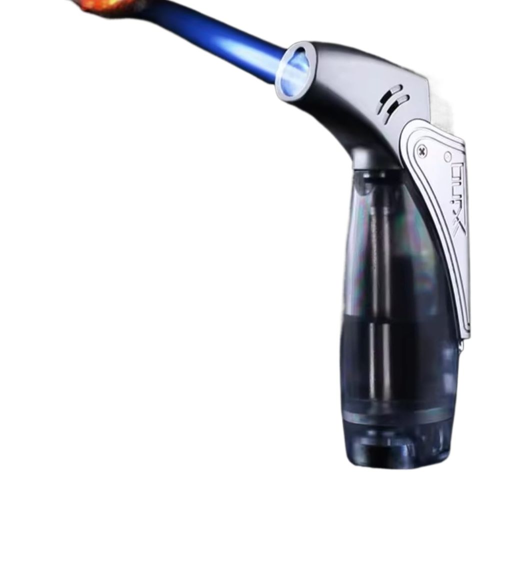 Picture of Plastic Lighter Cigar Lighter Windproof Gas Fuel Visible