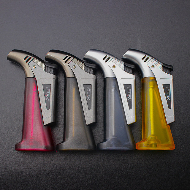 Picture of Honest Outdoor Elbow Butane Gas Inflatable Windproof Jet Lighter Spray Gun Cigar Mosquito Incense Moxibustion Smoking Set Gadge