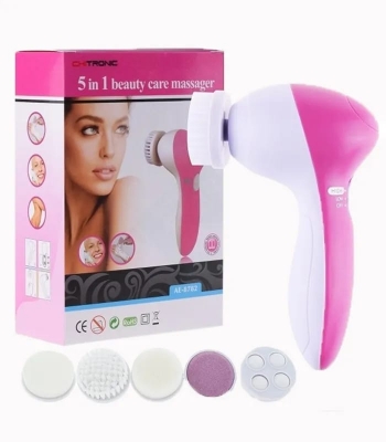 Picture of 5 In 1 Skin Care Massager Beauty Face Wash Electric Cleanser Brush 5 In 1 Skin Care Massager Beauty Face Wash Electric Cleanser Brush