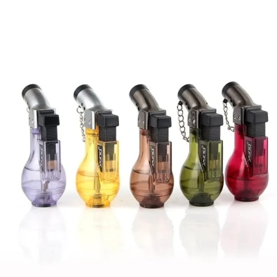 Picture of High Firepower Small Bottle Creative Straight Into Small Spray Gun Welding Torch Lighter Smoking Accessories Gadgets for Men