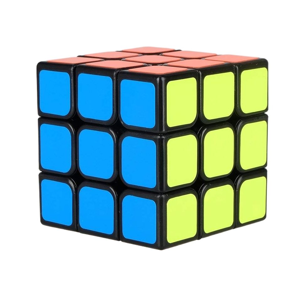 Picture of 3x3 Rubik's Cube Creative Brain Teaser Sticker Magic Cube Speed Cube for Beginners