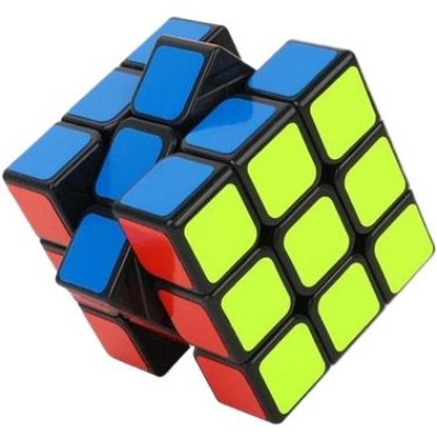 Picture of 3x3 Rubik's Cube Creative Brain Teaser Sticker Magic Cube Speed Cube for Beginners