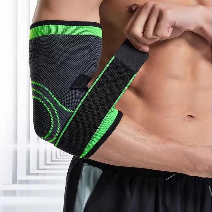 Picture of 1pcs Elbow Guard Compression Elastic Nylon Basketball Elbow Brace Support Protector Volleyball Fitness Bandage Elbow Pads Unisex