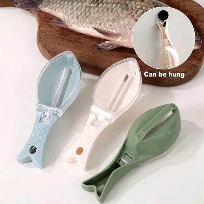Picture of 1pcs-Fish Skin Brush Scraping Fish Scale Brush Fish Scale Remover Scraper Cleaner Peeling Skin Scraper