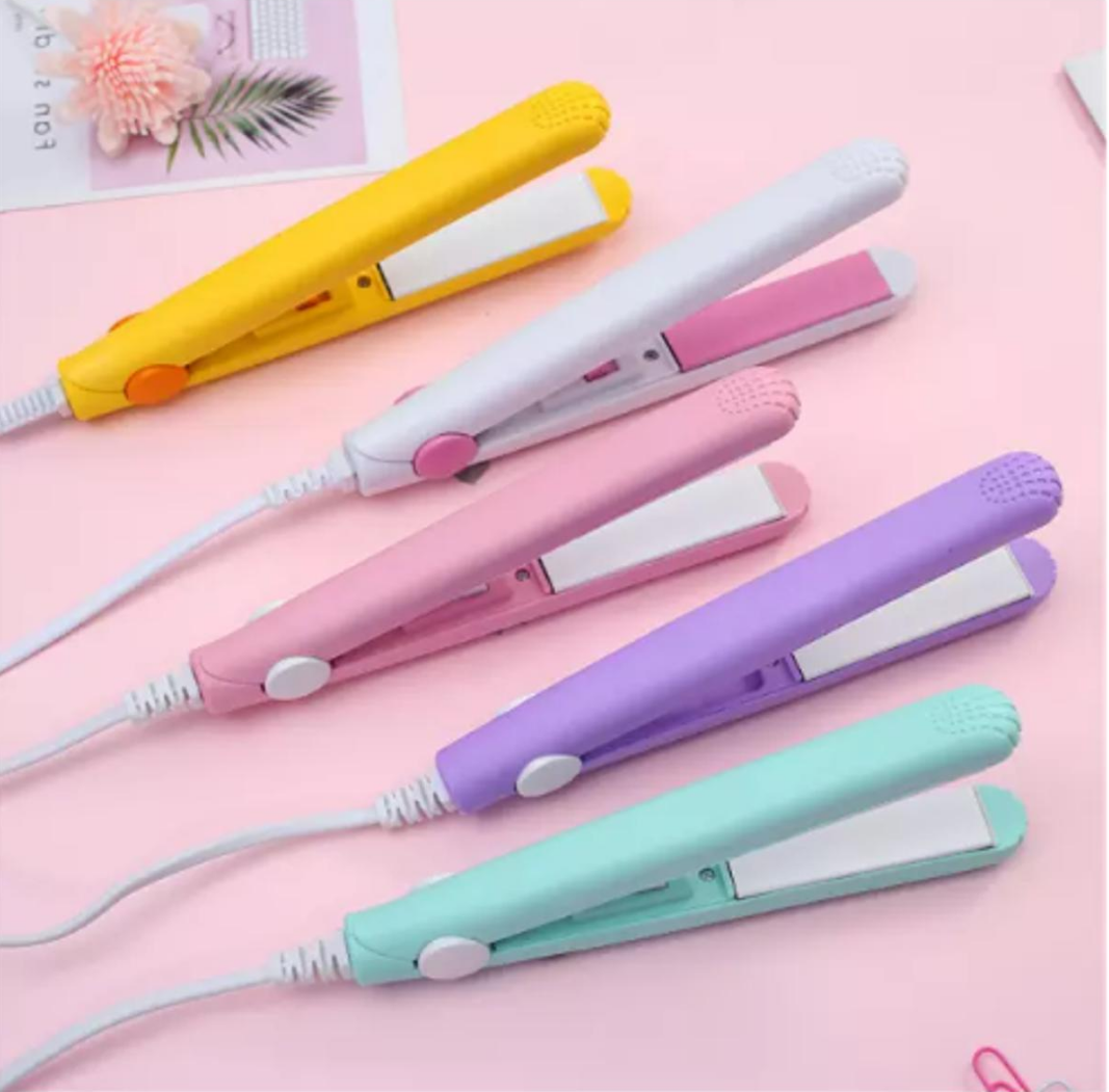 Picture of Mini Pocket Curling Styling Tool Mini Hair Straightener Easy Use And Carry