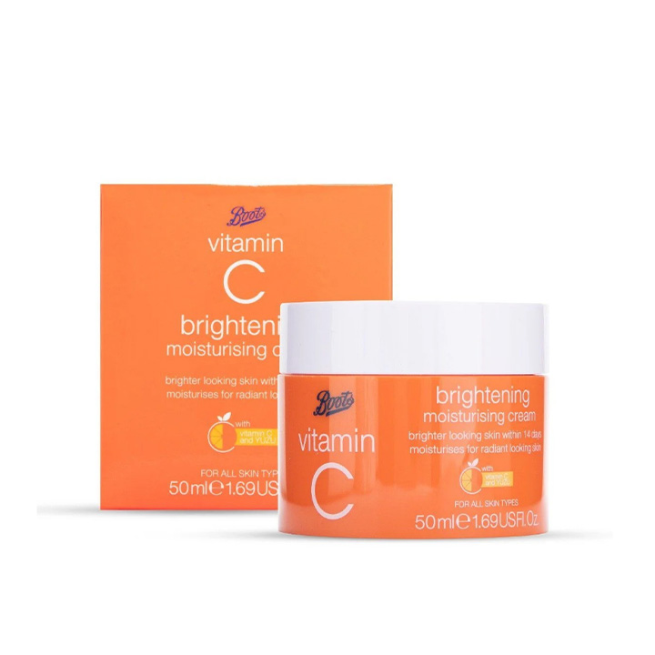 Picture of Boots Vitamin C Brightening Moisturizing Cream 50ml (International)