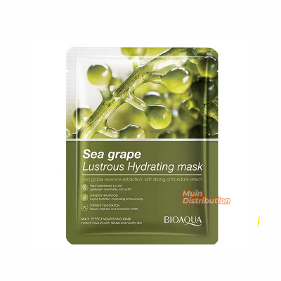 Picture of BIOAQUA Sea Grape Lustrous Hydrating Face Mask  - Sheet Mask - 1Pcs