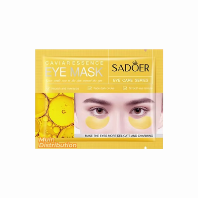 Picture of Sadoer Caviar Essence Eye Mask Eye Pads for Puffy Eyes, Reducing Dark Circles, Anti-Aging, Collagen Eye Mask for Moisturizing
