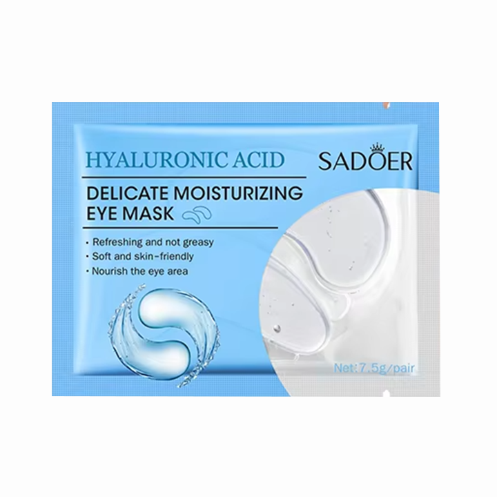 Picture of Sadoer Hyaluranic Acid Delicate Moisturizing Eye Mask Anti Wrinkle Remove Eye Lines - 1Pcs