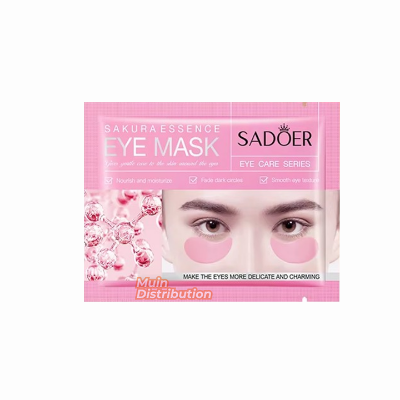 Picture of Sadoer Sakura Essence Eye Mask for Puffy Eyes,Reducing Dark Circles,Anti-Aging & Refreshing, Collagen Eye Mask for Moisturizing - 1Pcs