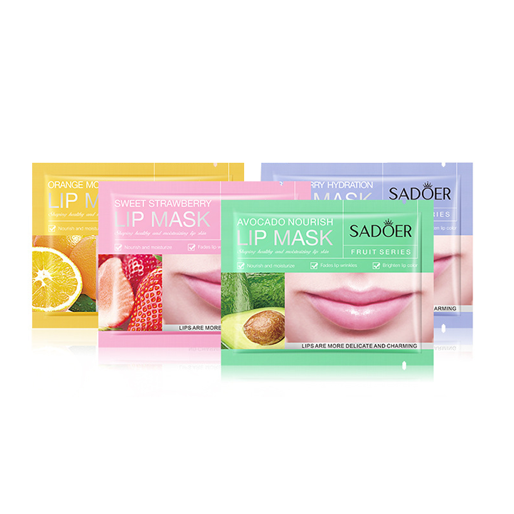 Picture of Sadoer Fruit Series Lip Mask Moisturize Nourishing And Brighten Lip Color