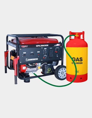 SONALI 5.5KW LPG Dual Fuel Generator SPL6600E-DF