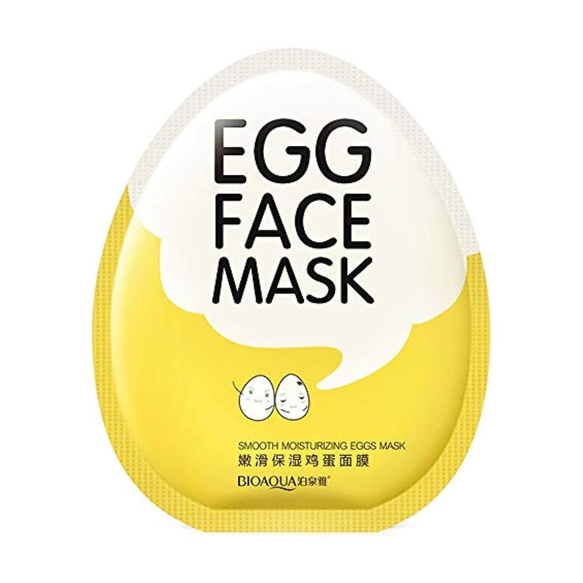 Picture of Bioaqua Egg Face Mask Moisturizing, Oil-Control Face Mask For Transparent Skin Making