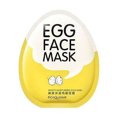 Picture of Bioaqua Egg Face Mask Moisturizing, Oil-Control Face Mask For Transparent Skin Making