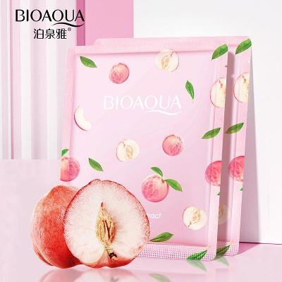 Picture of BIOAQUA Lactobacillus peach sheet mask natural facial mask