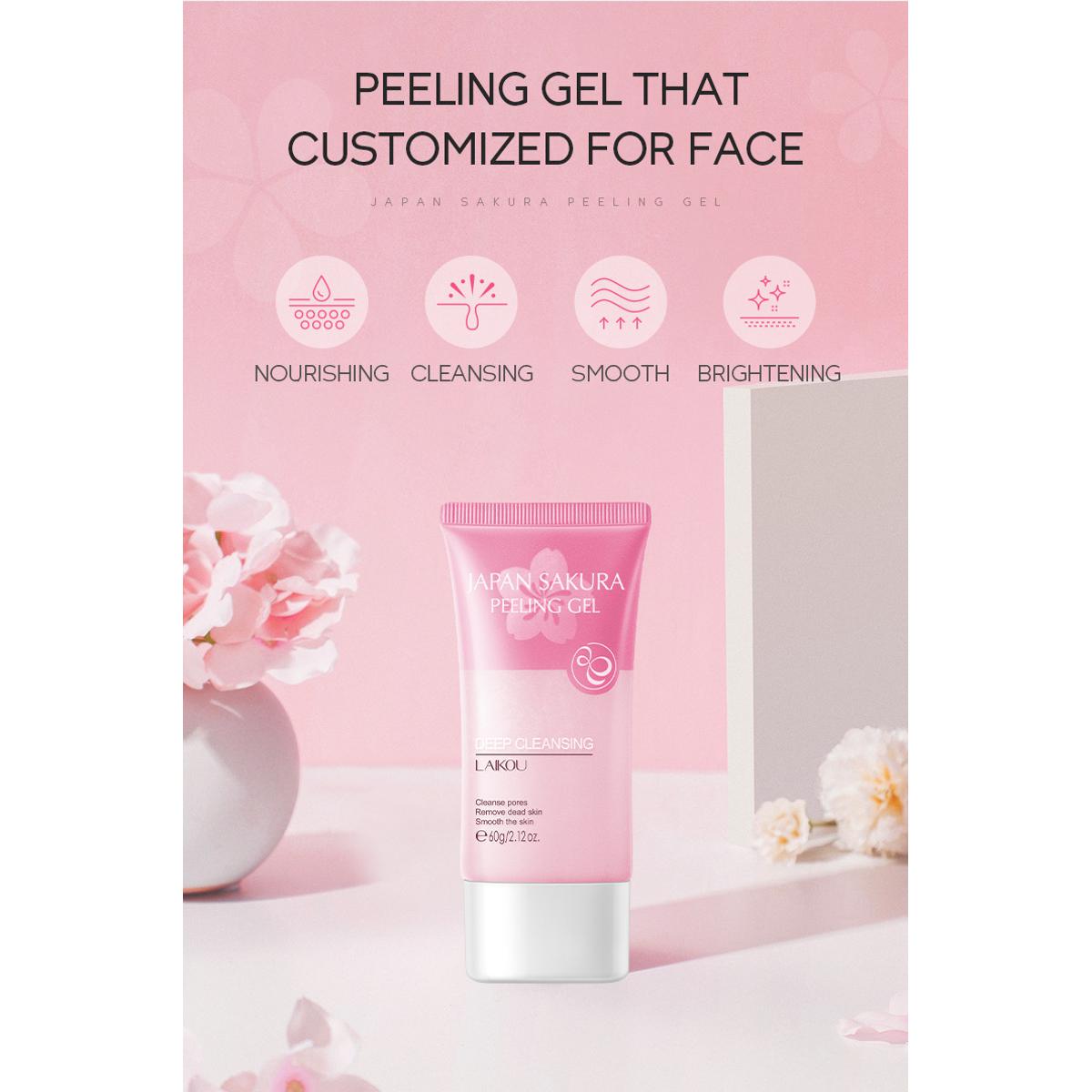 Picture of Face and Body Cleaning Pores Peeling Gel Cleanser- 60g - face wash