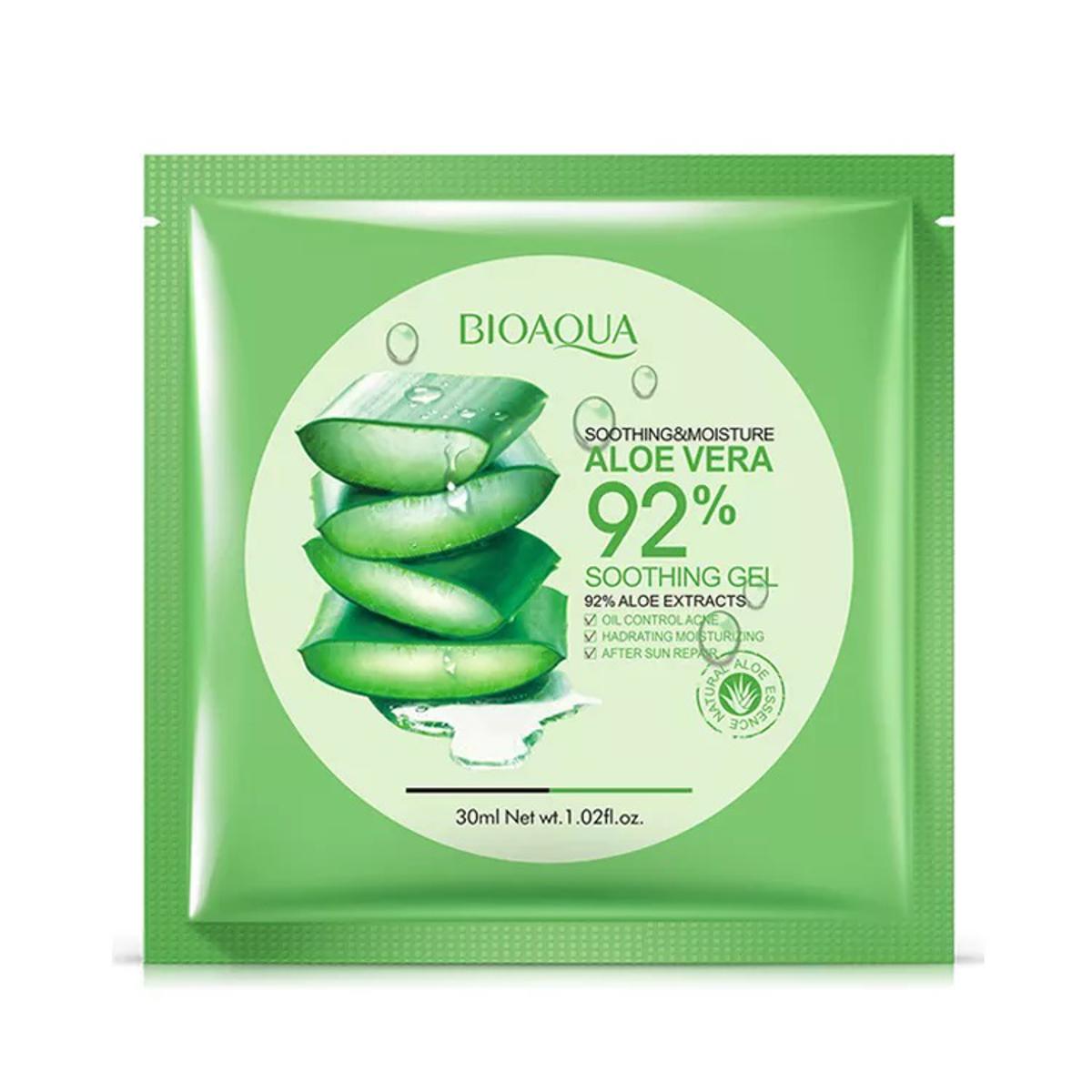 Picture of Bioaqua Aloe Vera Soothing Moisture Face Sheet Mask- 30g