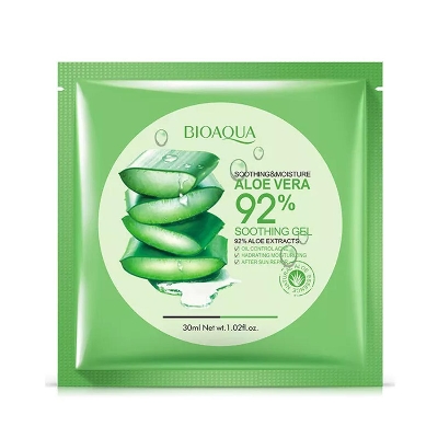 Picture of Bioaqua Aloe Vera Soothing Moisture Face Sheet Mask- 30g