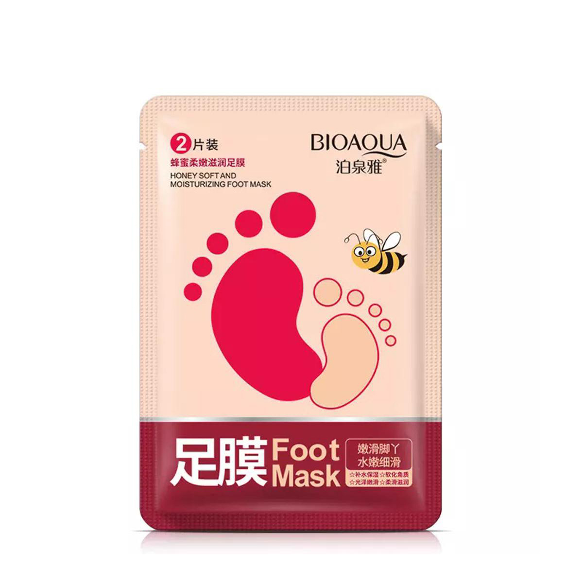 Picture of BIOAQUA Honey Extract Moisturizing Foot Sheet Mask- 35g