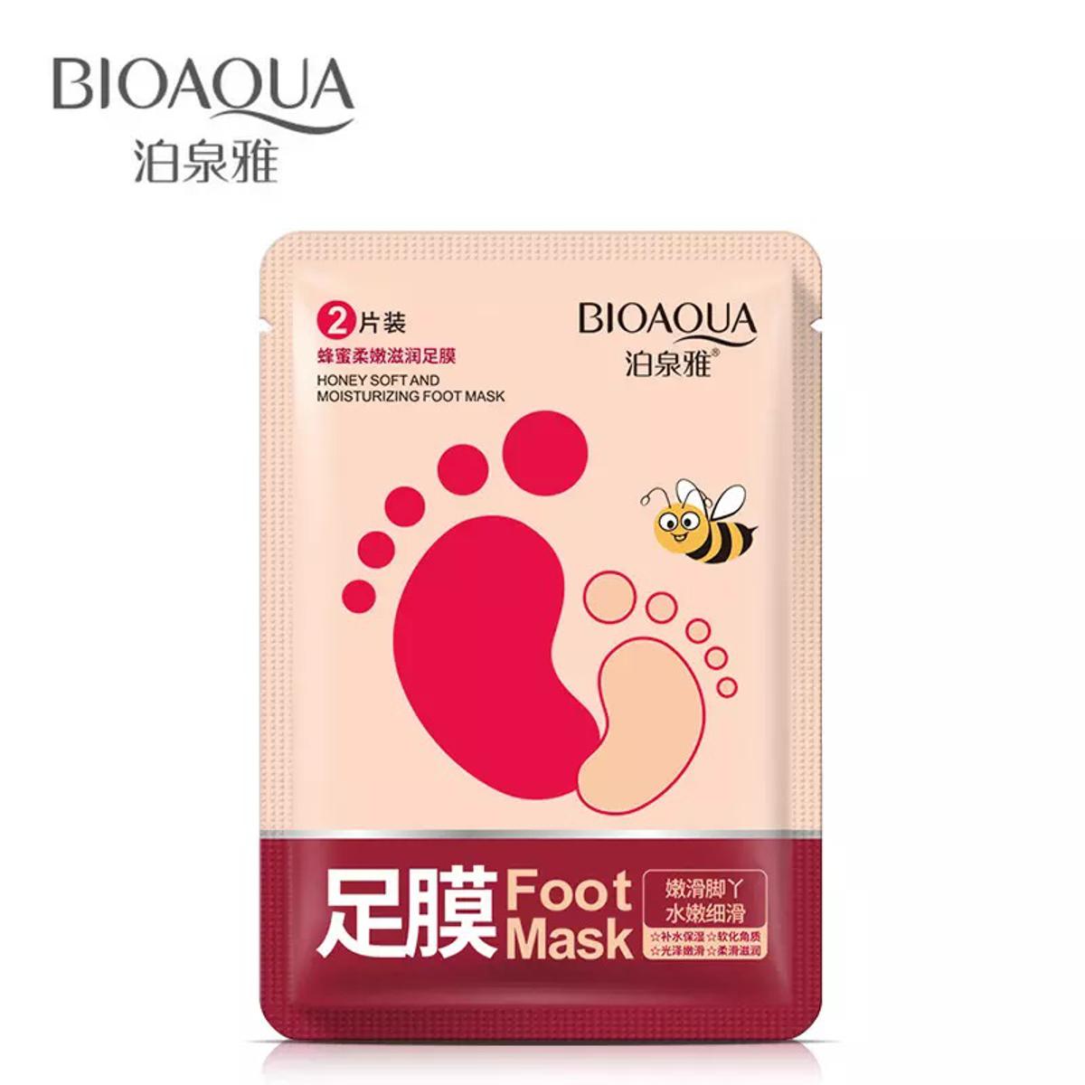Picture of BIOAQUA Honey Extract Moisturizing Foot Sheet Mask- 35g