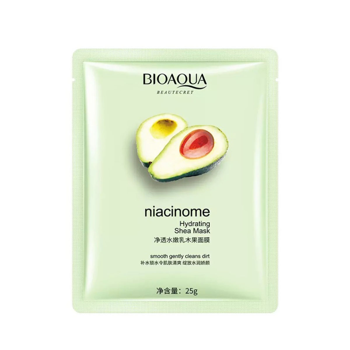 Picture of Bioaqua skin care product Water Tender Shea Butter Facial Sheet Mask- 25g