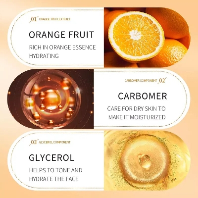 Picture of Bioaqua Vitamin C Moisturized Facial Cleanser For Deep Clean- 100G - Face Wash