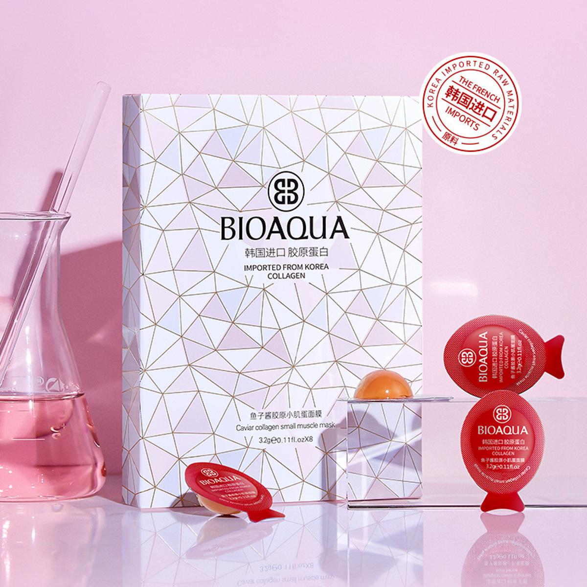 Picture of Bioaqua Moisturizing Face Mask-3.2G- 8 Pcs/Box - Face Mask