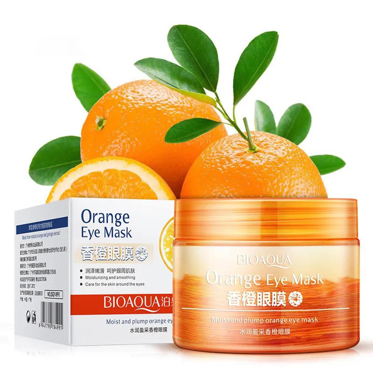 Picture of Bioaqua Vitamin C Orange Moisturizing Eye Mask- 36 Sheets
