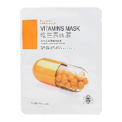 Picture of BIOAQUA Moisturizing Tender Vitamin Ice Muscle Facial Sheet Mask- 30g