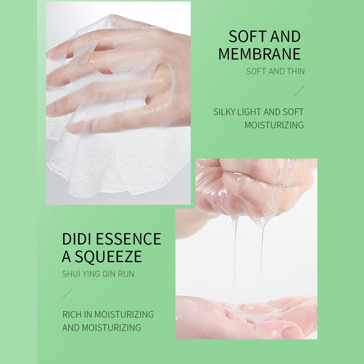 Picture of Bioaqua Plant Fruit Mask Hydrating Moisturizing Skin Color Skin Facial Sheet Mask- 25G