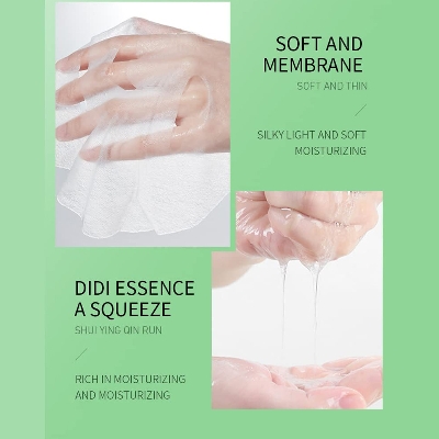 Picture of Bioaqua Plant Fruit Mask Hydrating Moisturizing Skin Color Skin Facial Sheet Mask- 25G