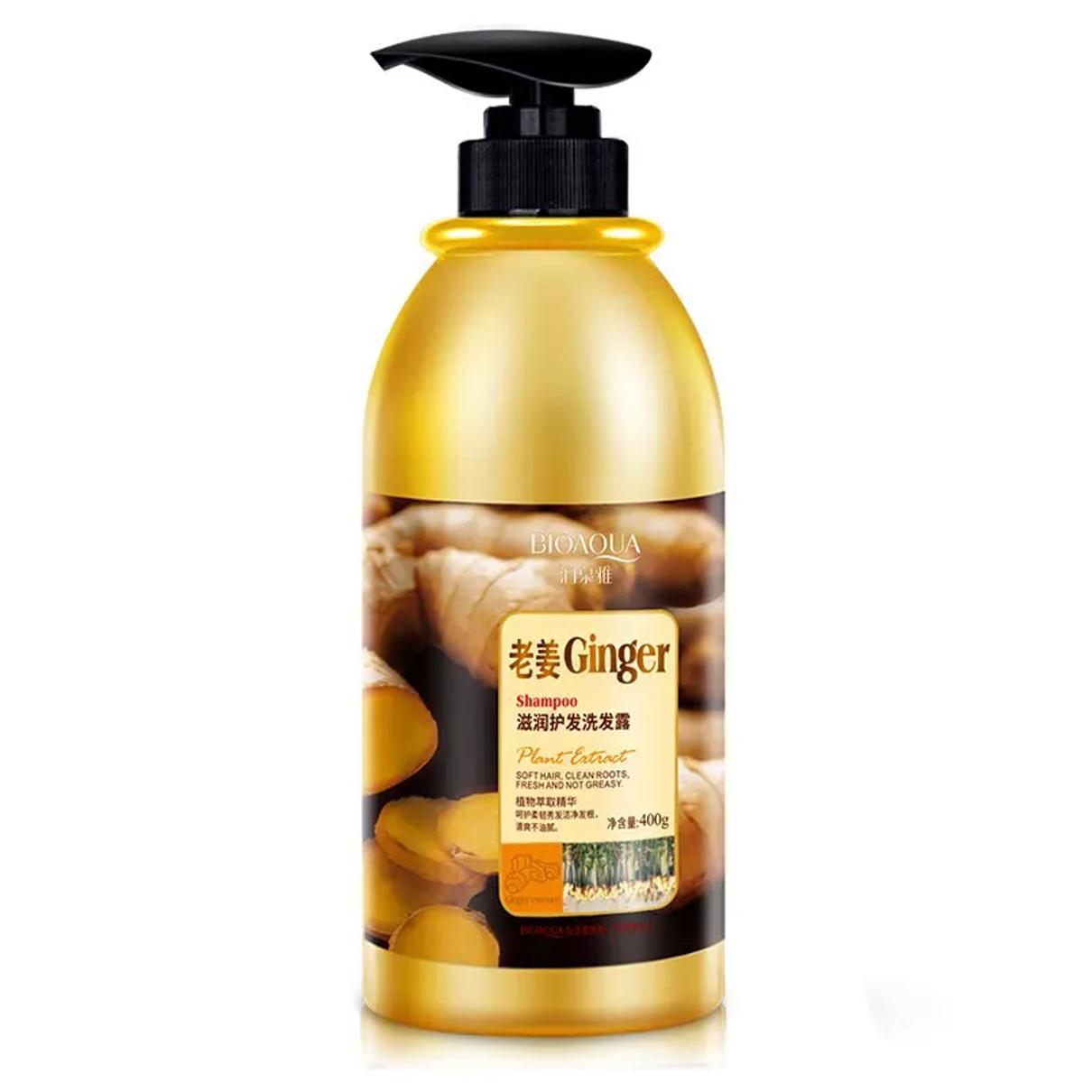 Picture of BIOAQUA Deep Cleansing Hair Growth Ginger Shampoo- 400g