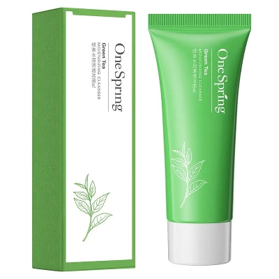 Picture of One Spring Green tea Moisturizing Deep Cleansing Facial Cleanser- 100g