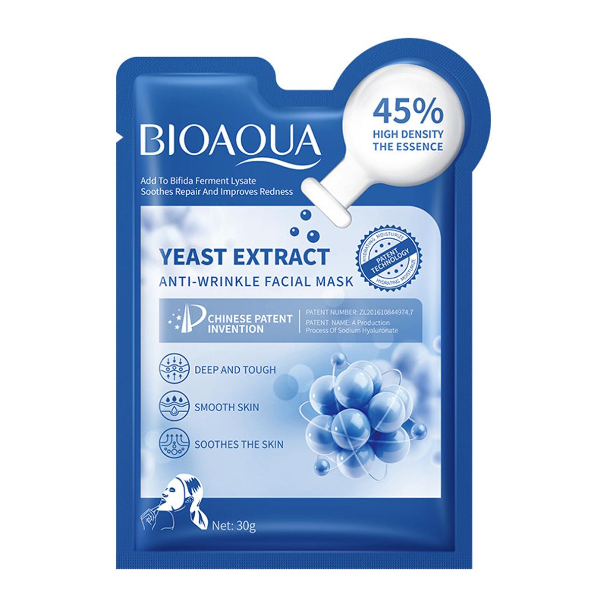 Picture of BIOAQUA Hyaluronic Acid Anti-wrickle Face Sheet Mask- 30g