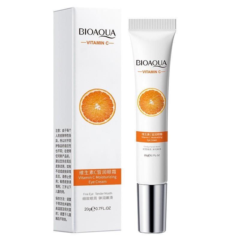 Picture of BIOAQUA Vitamin C Moisturizing Eye Cream for fine eye & Tender Mooth- 20g