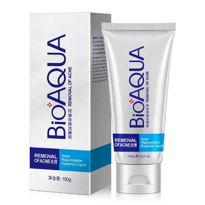 Picture of BIOAQUA Removal of Acne Rejuvenation Essence Liquid Deep Cleansing Facial Cleanser- 100g
