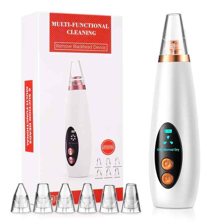 Picture of Electric Vacuum Pimples Acne Remover Kit Skin Pore Cleansing Facial Blackhead Removal Machine