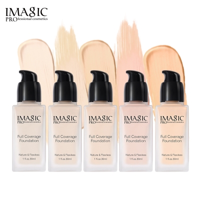 Picture of IMAGIC full coverage foundation spot removing liquid foundation matte waterproof foundation makeup- 30ml