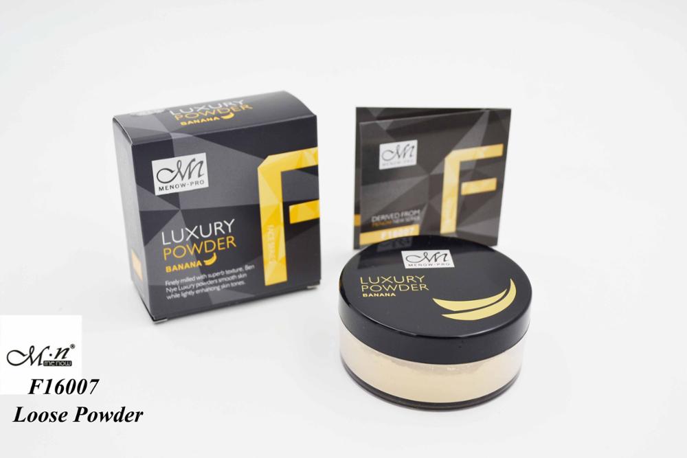 Picture of Menow Makeup F16007 Luxury Banana Powder Face Oil-control Loose Powder Foundation- 15g